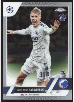 Hakon Arnar Haraldsson, Kartička, Topps Chrome UEFA Club Competitions 2022-2023, BASE