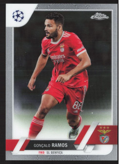 Goncalo Ramos, Kartička, Topps Chrome UEFA Club Competitions 2022-2023, BASE