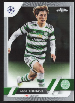 Kyogo Furuhashi, Kartička, Topps Chrome UEFA Club Competitions 2022-2023, BASE