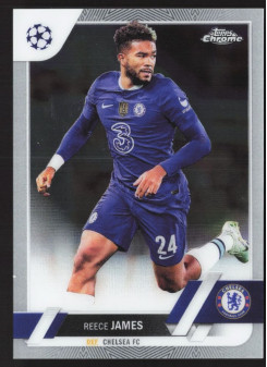 Reece James, Kartička, Topps Chrome UEFA Club Competitions 2022-2023, BASE
