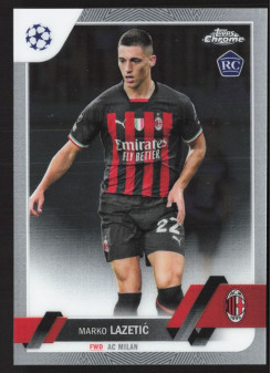 Marko Lazetic, Kartička, Topps Chrome UEFA Club Competitions 2022-2023, BASE