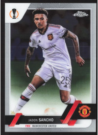 Jadon Sancho, Kartička, Topps Chrome UEFA Club Competitions 2022-2023, BASE