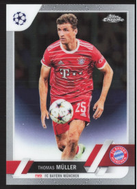 Thomas Muller, Kartička, Topps Chrome UEFA Club Competitions 2022-2023, BASE