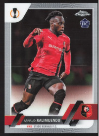 Arnaud Kalimuendo, Kartička, Topps Chrome UEFA Club Competitions 2022-2023, BASE