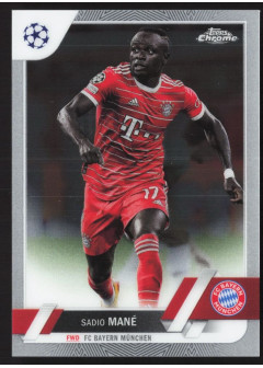Sadio Mane, Kartička, Topps Chrome UEFA Club Competitions 2022-2023, BASE