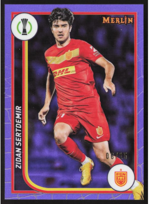 Zidan Sertdemir, Card, Topps Merlin Chrome UEFA Club Competitions 2023-24, LIMIT