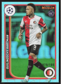 Quilindschy Hartman, Kartička, Topps Merlin Chrome UEFA Club Competitions 2023-24, LIMIT