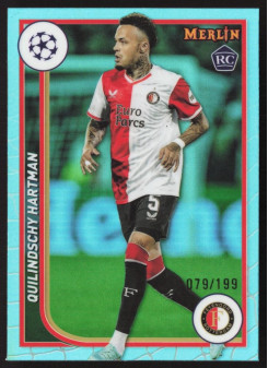 Quilindschy Hartman, Kartička, Topps Merlin Chrome UEFA Club Competitions 2023-24, LIMIT