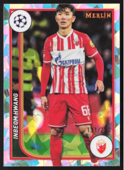 Inbeom Hwang, Card, Topps Merlin Chrome UEFA Club Competitions 2023-24, LIMIT