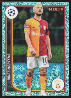 Dries Mertens, Card, Topps Merlin Chrome UEFA Club Competitions 2023-24, LIMIT