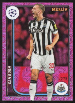 Dan Burn, Card, Topps Merlin Chrome UEFA Club Competitions 2023-24, LIMIT