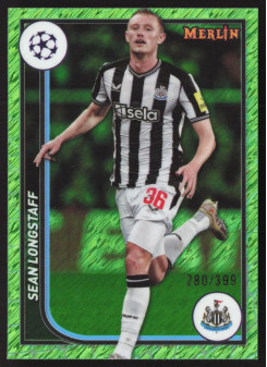 Sean Longstaff, Kartička, Topps Merlin Chrome UEFA Club Competitions 2023-24, LIMIT