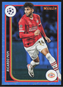 Ricardo Pepi, Card, Topps Merlin Chrome UEFA Club Competitions 2023-24, LIMIT
