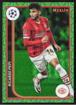Ricardo Pepi, Card, Topps Merlin Chrome UEFA Club Competitions 2023-24, LIMIT