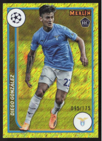 Diego Gonzalez, Kartička, Topps Merlin Chrome UEFA Club Competitions 2023-24, LIMIT
