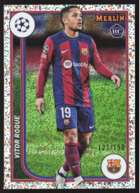 Vitor Roque, Kartička, Topps Merlin Chrome UEFA Club Competitions 2023-24, LIMIT