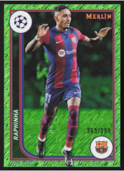 Raphinha, Kartička, Topps Merlin Chrome UEFA Club Competitions 2023-24, LIMIT