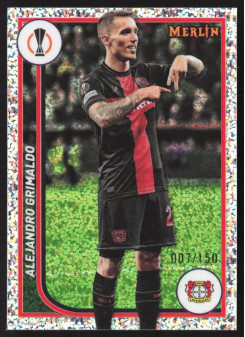 Alejandro Grimaldo, Card, Topps Merlin Chrome UEFA Club Competitions 2023-24, LIMIT