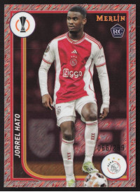 Jorrel Hato, Kartička, Topps Merlin Chrome UEFA Club Competitions 2023-24, LIMIT