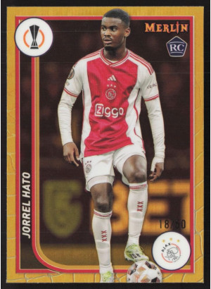 Jorrel Hato, Card, Topps Merlin Chrome UEFA Club Competitions 2023-24, LIMIT