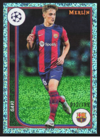 Gavi, Kartička, Topps Merlin Chrome UEFA Club Competitions 2023-24, LIMIT