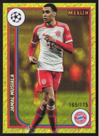 Jamal Musiala, Kartička, Topps Merlin Chrome UEFA Club Competitions 2023-24, LIMIT