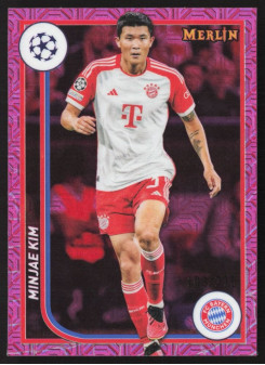 Minjae Kim, Card, Topps Merlin Chrome UEFA Club Competitions 2023-24, LIMIT