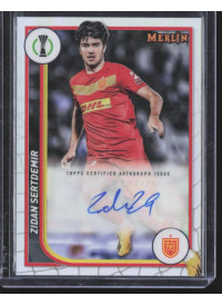 Zidan Sertdemir, Kartička, Topps Merlin Chrome UEFA Club Competitions 2023-24, AUTOGRAPH