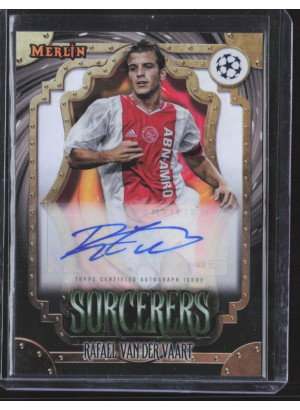 Rafael van der Vaart, Card, Topps Merlin Chrome UEFA Club Competitions 2023-24, AUTOGRAPH