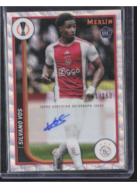 Silvano Vos, Kartička, Topps Merlin Chrome UEFA Club Competitions 2023-24, AUTOGRAPH