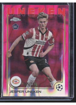 Jesper Uneken, Kartička, Topps Chrome UEFA Club Competitions 2024-2025, LIMIT