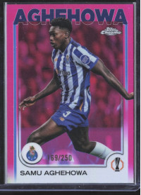 Samu Aghehowa, Kartička, Topps Chrome UEFA Club Competitions 2024-2025, LIMIT