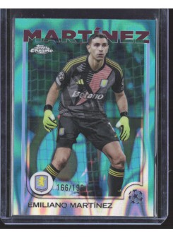 Emiliano Martínez, Kartička, Topps Chrome UEFA Club Competitions 2024-2025, LIMIT