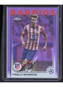 Pablo Barrios, Kartička, Topps Chrome UEFA Club Competitions 2024-2025, LIMIT