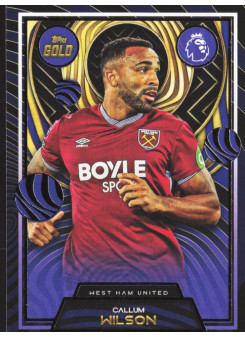 Callum Wilson, Kartička, 2025-26 Topps Gold Premier League, BASE
