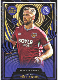 Niclas Füllkrug, Kartička, 2025-26 Topps Gold Premier League, BASE