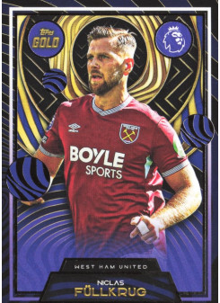 Niclas Füllkrug, Kartička, 2025-26 Topps Gold Premier League, BASE