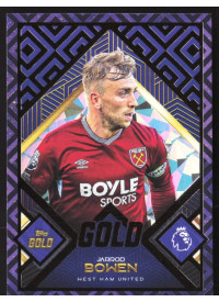 Jarrod Bowen, Kartička, 2025-26 Topps Gold Premier League, BASE