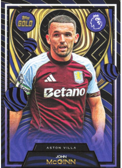 John McGinn, Kartička, 2025-26 Topps Gold Premier League, BASE