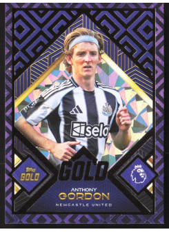 Anthony Gordon, Kartička, 2025-26 Topps Gold Premier League, BASE