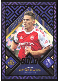 Viktor Gyökeres, Kartička, 2025-26 Topps Gold Premier League, BASE