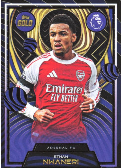 Ethan Nwaneri, Kartička, 2025-26 Topps Gold Premier League, BASE