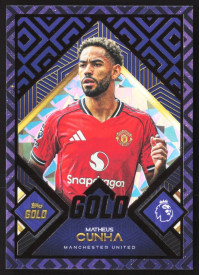 Matheus Cunha, Kartička, 2025-26 Topps Gold Premier League, BASE
