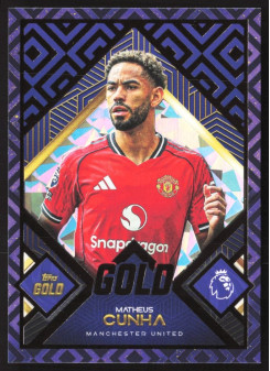 Matheus Cunha, Kartička, 2025-26 Topps Gold Premier League, BASE