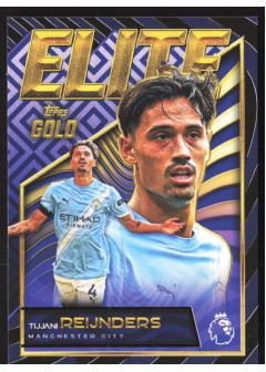 Tijjani Reijnders, Card, 2025-26 Topps Gold Premier League, BASE