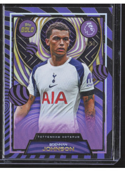 Brennan Johnson, Kartička, 2025-26 Topps Gold Premier League, BASE