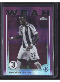 Timothy Weah, Kartička, Topps Chrome UEFA Club Competitions 2024-2025, BASE