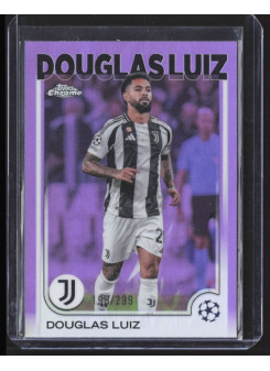 Douglas Luiz, Kartička, Topps Chrome UEFA Club Competitions 2024-2025, LIMIT