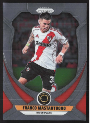 Franco Mastantuono, Card, 2025 Panini Prizm FIFA Club World Cup Soccer, BASE