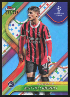 Mattia Liberali, Kartička, Topps Finest UEFA Club Competitions 2024-2025, LIMIT